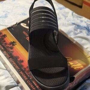 Skechers Black Women's Sandals